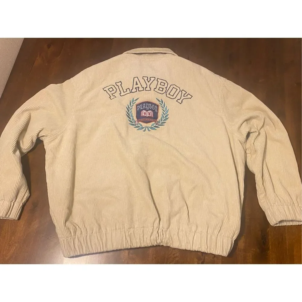 Playboy x Pacsun mens xs corduroy Jacket full zip - Picture 3 of 6